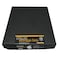 Lineco Clamshell Archival Storage Box, 11x14x1.75 Inch, Black