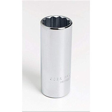 Proto Stanley J5030 3/8" Drive Deep Socket, 15/16", 12 Point