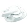 Prime-Line U 9925 Sash Lock, White, Single Pack