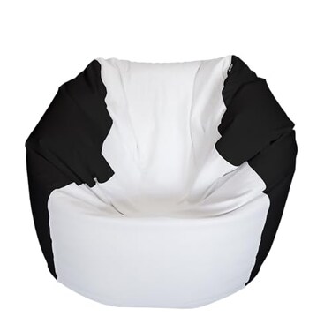 E-SeaRider Round Marine Beanbag ,Medium, Multi,White/Black
