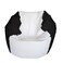 E-SeaRider Round Marine Beanbag ,Medium, Multi,White/Black