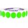 ChromaLabel Fluorescent Green Dot Stickers, 3/4 Inch, 1000/Roll