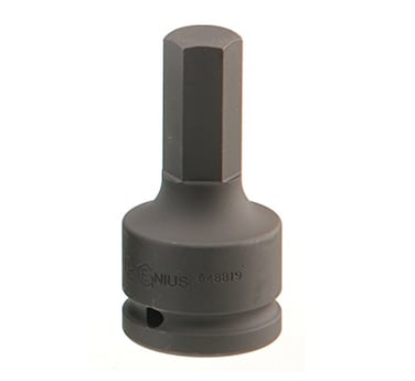 Genius Tools 648830 3/4" Dr. 30mm Hex Impact Bit Socket