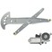 TRQ Power Window Regulator w Motor Front Passenger Side
