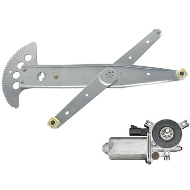 TRQ Power Window Regulator w Motor Front Passenger Side