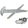 TRQ Power Window Regulator w Motor Front Passenger Side