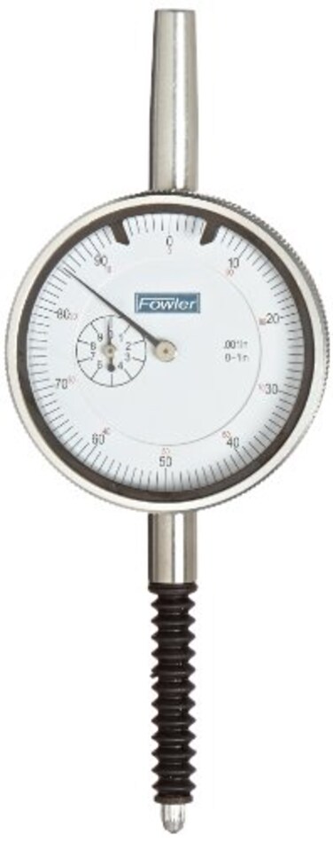 Fowler 52-520-450-0, Ip54 Dial Indicator With 0-1" Measuring Range