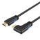 CableCreation 4K 60HZ HDMI Cable Right Angle 90 Degree, Ultra HD, 3ft Black