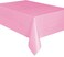 Unique Lovely Pink Solid Rectangular Plastic Table Cover ,54" x 108"1 Count - Elegant DesignPremium Quality, Ideal For Parties, EventsEveryday Use
