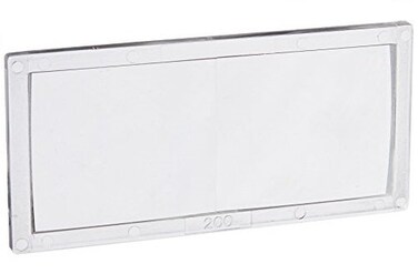 Phillips Safety 2" x 4.25" Clear Magnifying Welding Lens,2.50