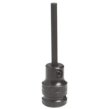 Proto Stanley J7290-5M 3/8" Drive Hex Bit Impact Socket, 5mm