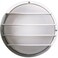 Nuvo SF77/861 Bulkhead 1-Light Round Cage 75W A19, White