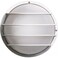Nuvo SF77/861 Bulkhead 1-Light Round Cage 75W A19, White