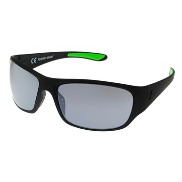 IRONMAN Men's Flex Sunglasses Wrap, Matte Black Rubberized, 62 mm