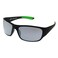 IRONMAN Men's Flex Sunglasses Wrap, Matte Black Rubberized, 62 mm