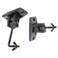 VideoSecu Speaker Wall Ceiling Mount Bracket One Pair for Universal Satellite, fits Keyhole and Thread Hole with 1/4 20 Threads, 4mm and 5mm Black 1ST