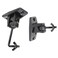 VideoSecu Speaker Wall Ceiling Mount Bracket One Pair for Universal Satellite, fits Keyhole and Thread Hole with 1/4 20 Threads, 4mm and 5mm Black 1ST