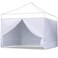 ABCCANOPY Canopy Side Wall Set 10x10,4 Walls Only No Frame and Top White