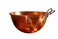 Sertodo Copper Mixing Bowl with HandleHand Hammered1.5 Qt, 8 in
