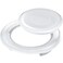 Bememo 2 Inch Patio Table Umbrella Hole Ring and Cap Set,Translucent