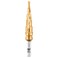 DEWALT Step Drill Bit, Impact Ready, 3/16-Inch-1/2-Inch ,DWA1784IR