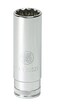 GEARWRENCH 3/8" Drive 6 Pt. Deep Socket, 22mm - 80408