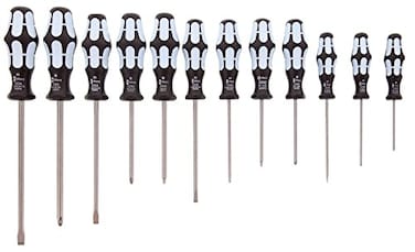 Wera 3334/12 SCREWDRIVER SET, STAINLESS