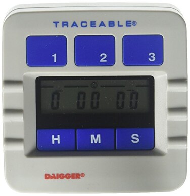 DAIGGER Weber 8090- 10 Hour Triple Program Lab Timer