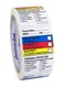 ChromaLabel 1.50 x 2.5 Inch HMIG Write-in Labels, 250/Roll