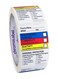 ChromaLabel 1.50 x 2.5 Inch HMIG Write-in Labels, 250/Roll