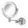 JERDON Lighted Wall-Mount Makeup Mirror - 8X - Chrome - JRT9500CL