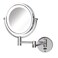 JERDON Lighted Wall-Mount Makeup Mirror - 8X - Chrome - JRT9500CL