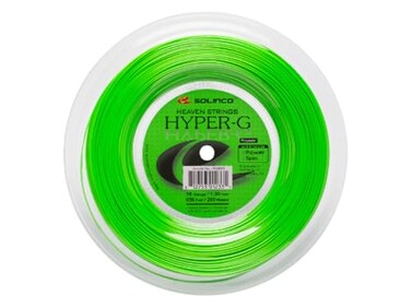 Solinco Hyper-G Co-Polyester Tennis String Reel 656 ft / 200 m Extreme Spin, PowerControl - TruTension Technology, Durable High-Performance Polyester,18