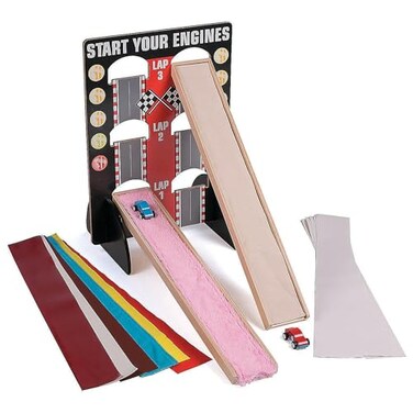 Fun Express STEM MotionFriction Science Kit for Kids Age 5-12