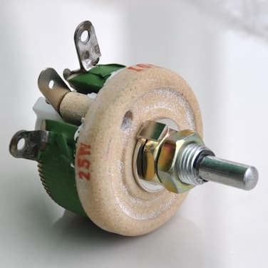 Electronics-Salon 25W 200 OHM High Power Wirewound Potentiometer, Rheostat, Variable Resistor.