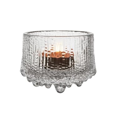 Iittala Ultima Thule Clear Candleholder