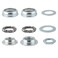 Sunlite Bottom Bracket Set, 24 TPI / 68mm, Silver