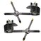 TRQ Front Manual Window Regulator Set