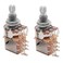Musiclily Basic A500K Metric 18 Spline Split Shaft Push/Pull Pots 2Pcs