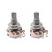 Musiclily Basic B250K Mini Metric Coarse 18 Spline Split Shaft Pots 2Pcs