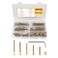 XOOL 110 PCS M680/65/55/45/35 mm Hex Socket Head Cap Screw Kit, Crib Bunk Bed Furniture Cot, Bunk Bed Replacement Hardware