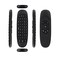 BIFANS Smart Remote Replacement Multifunctional Fly Air Mouse with Keyboard, Mini Wireless KeyboardRemote Control for KODI Android Box HTPC IPTV PC Pad Xbox 360:C120-N
