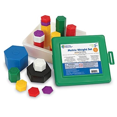Educational Insights Learning Resources Metric Weight Set