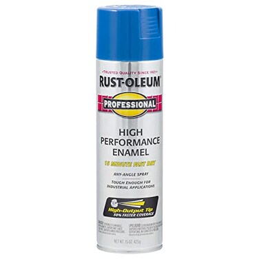 Rust-Oleum Professional High Performance Gloss Safety Blue Spray Paint