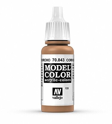 Vallejo Cork Brown Paint, 17ml