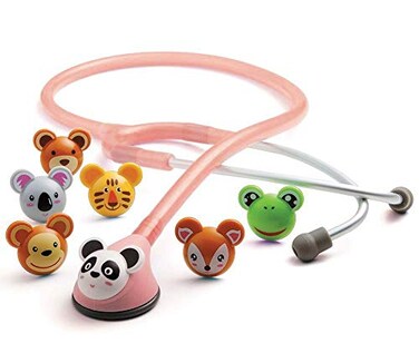 ADC Adscope Adimals 618 Pediatric Stethoscope, AFD Tunable Technology