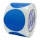 ChromaLabel Dark Blue Circle Labels, 3 Inch, 500/Roll