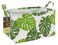 HUNRUNG Rectangle Foldable Storage Basket Handles For Home, Leaf