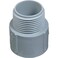 Carlon E943DR-CTN PVC Terminal Adapter, Electrical, 1/2-In. - Quantity 1