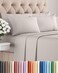 CGK Unlimited Full 6 Piece Bed Sheet Set - Soft, BreathableCooling Sheets - Light Grey